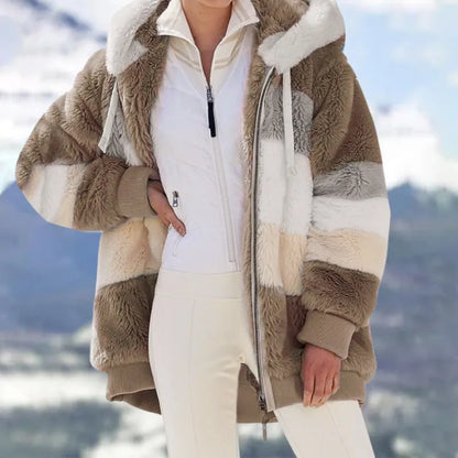 Luvon™ | Axeline - Veste polaire hivernale femme