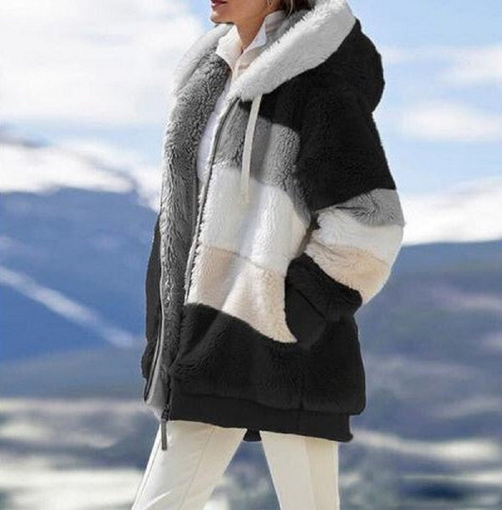 Luvon™ | Axeline - Veste polaire hivernale femme