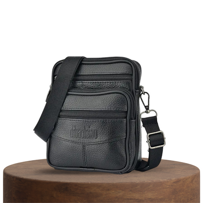 Luvon™ | Zacharie – Sac Bandoulière en Cuir Véritable pour Homme Élégant et Fonctionnel