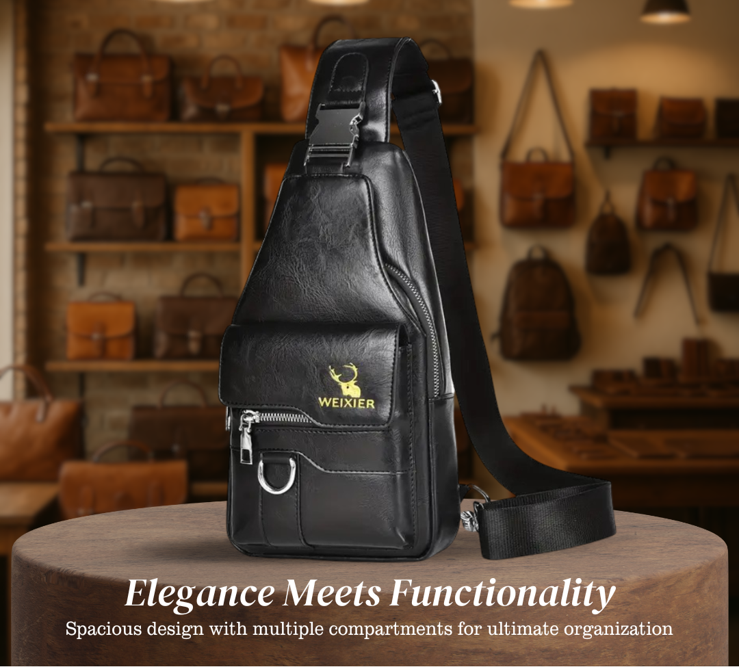 Luvon™ | Basile – Sac Bandoulière pour Homme Élégant et Fonctionnel