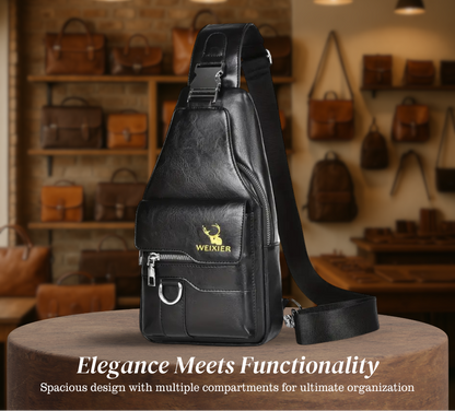 Luvon™ | Basile – Sac Bandoulière pour Homme Élégant et Fonctionnel