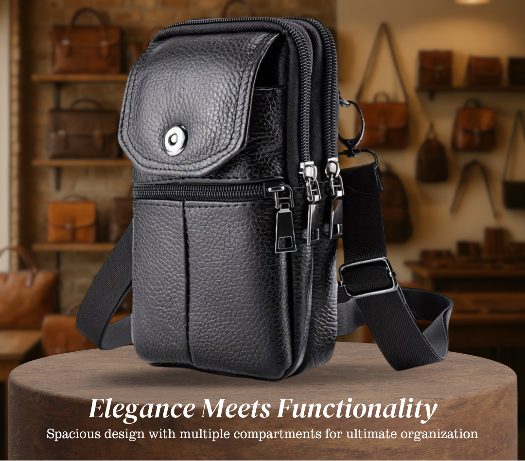 Luvon™ | Eldon - Sac bandoulière compact pour les voyages et l'utilisation quotidienne