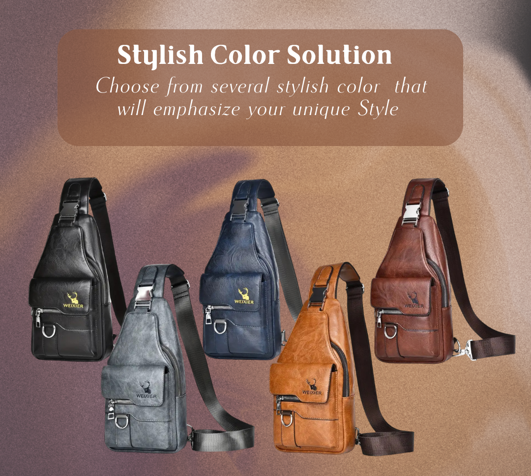 Luvon™ | Basile – Sac Bandoulière pour Homme Élégant et Fonctionnel