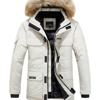 Luvon™ | Arvien Parka Hiver Élégante en Tissu Résistant aux Intempéries 0