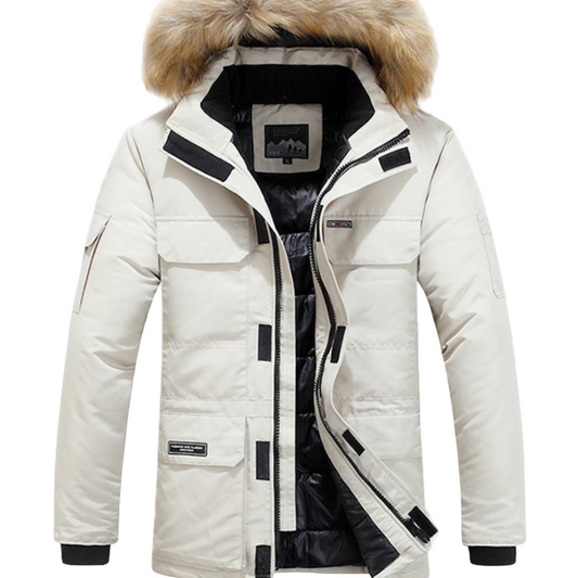 Luvon™ | Arvien Parka Hiver Élégante en Tissu Résistant aux Intempéries 0