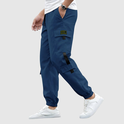 Luvon™ | Delaunay Pantalon Cargo Homme Élégant en Tissu Technique Haut de Gamme 4