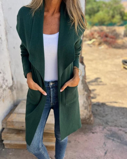Luvon™ | Élodie Cardigan Femme – Décontracté, Tissu Léger, Printemps-Automne
