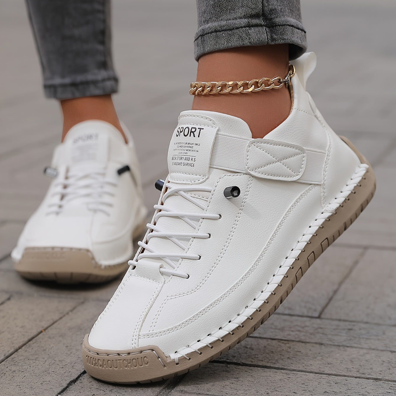 Luvon™ | Violette Baskets Confort – Légères en Cuir, Style Polyvalent, Homme