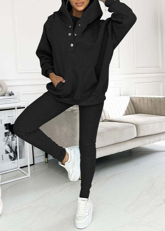 Luvon™ | Unité Ensemble Survêtement Femme – Sweat à Capuche Oversize, Chic et Décontracté