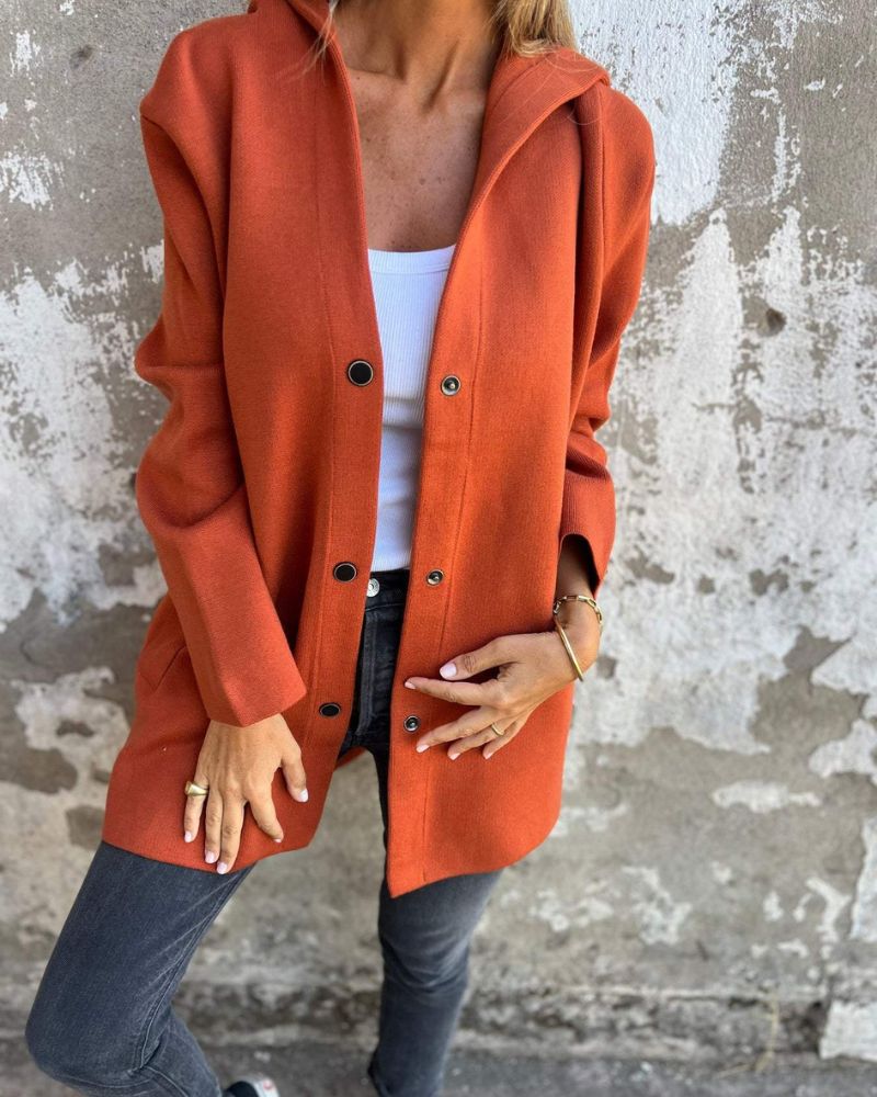 Luvon™ | Noémie Veste À Capuche Femme – Élégante Doudoune, Toutes Saisons