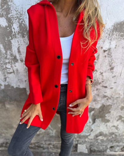 Luvon™ | Noémie Veste À Capuche Femme – Élégante Doudoune, Toutes Saisons