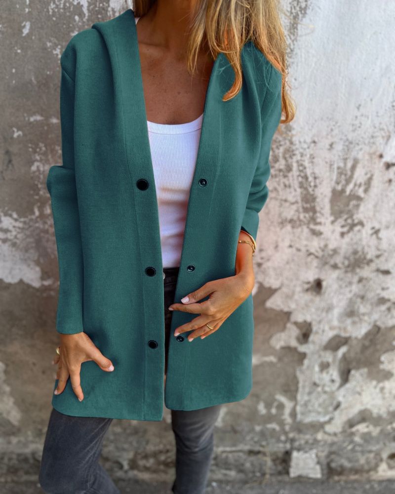 Luvon™ | Noémie Veste À Capuche Femme – Élégante Doudoune, Toutes Saisons