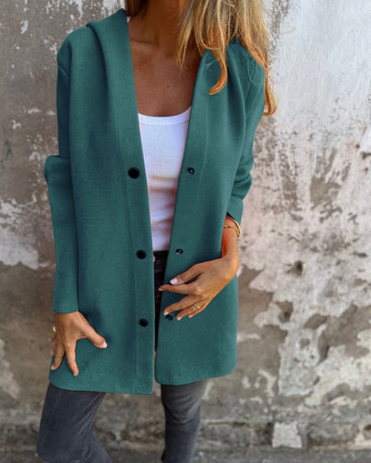 Luvon™ | Noémie Veste À Capuche Femme – Élégante Doudoune, Toutes Saisons