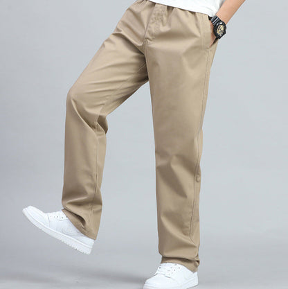 Luvon™ | Nolan Pantalon Homme Ample en Coton Naturel pour Élégance Décontractée 7