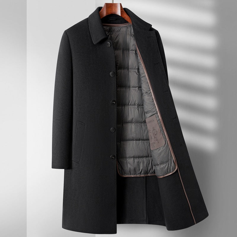 Luvon™ | Raphaël Manteau Hiver Homme Élégant en Laine Premium 0