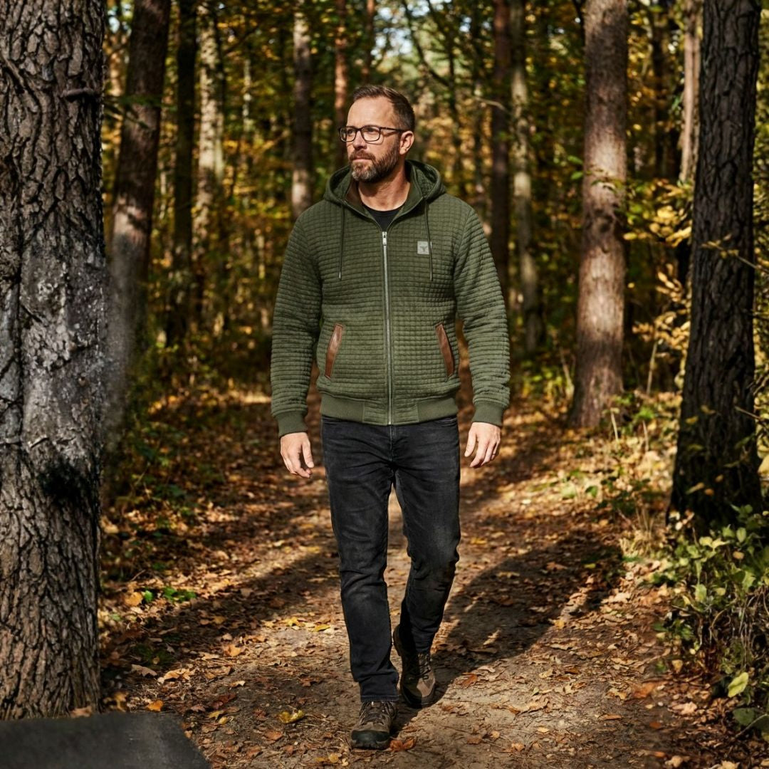 Luvon™ | Mathis - Veste Matelassée en Polaire Élégante et Confortable