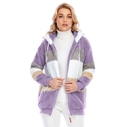 Luvon™ | Axeline - Veste polaire hivernale femme