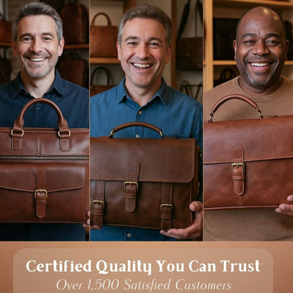 Luvon™ | Arnoud – Ceinture Vintage à Boucle Carrée Élégante et Polyvalente