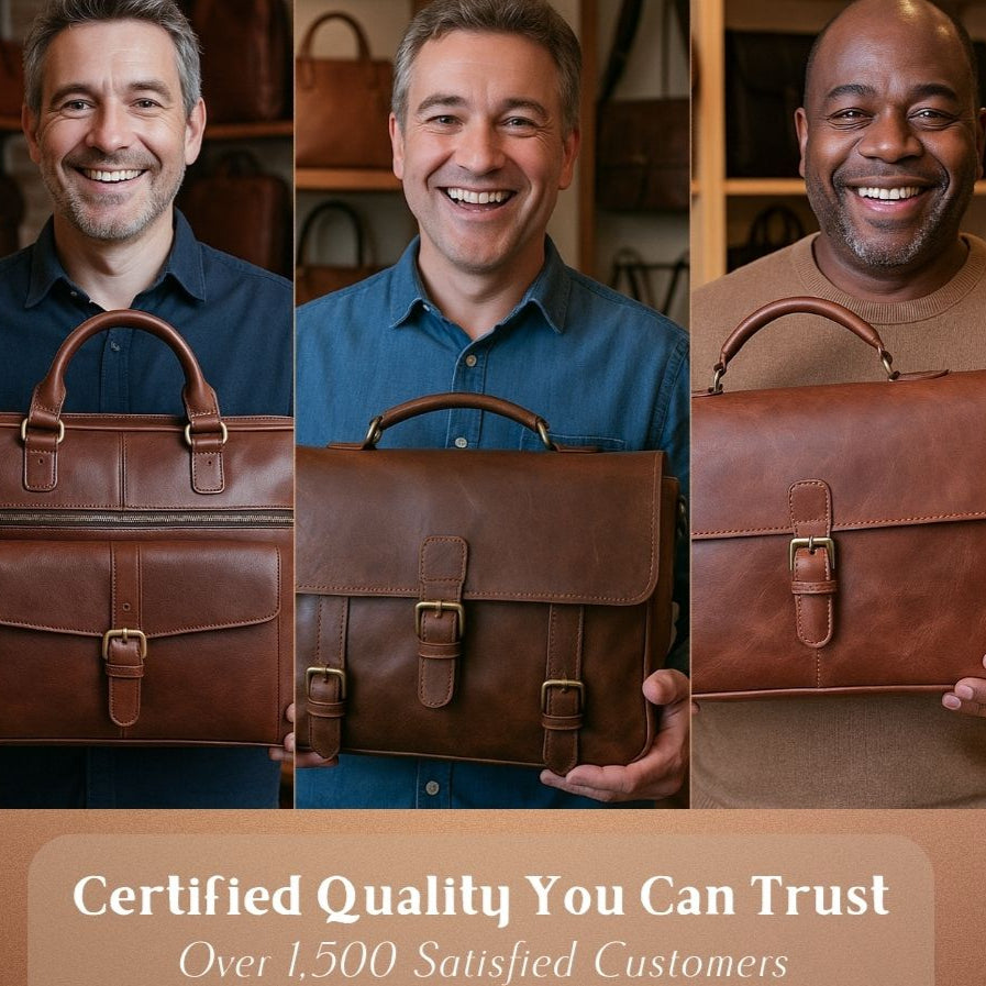 Luvon™ | Bastien – Ceinture pour Homme en Cuir Véritable à l’Élégance Intemporelle