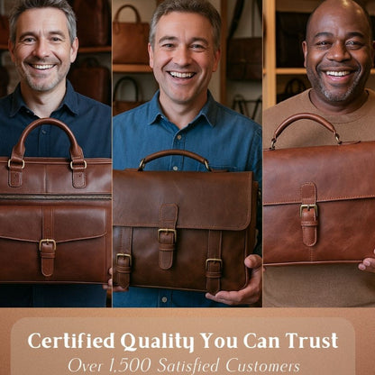 Luvon™ | Bastien – Ceinture pour Homme en Cuir Véritable à l’Élégance Intemporelle