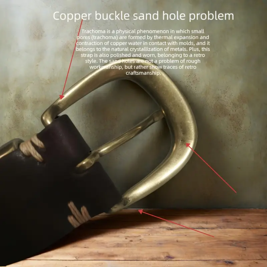 Luvon™ | Bastien – Ceinture pour Homme en Cuir Véritable à l’Élégance Intemporelle