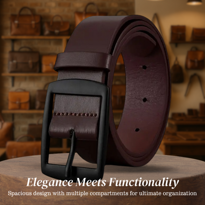Luvon™ | Benoît – Ceinture pour Homme au Style Minimaliste et Confort Quotidien