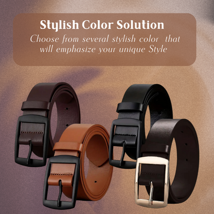 Luvon™ | Benoît – Ceinture pour Homme au Style Minimaliste et Confort Quotidien