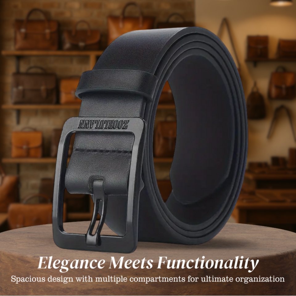 Luvon™ | Édouard – Ceinture pour Homme au Style Intemporel et au Confort Quotidien