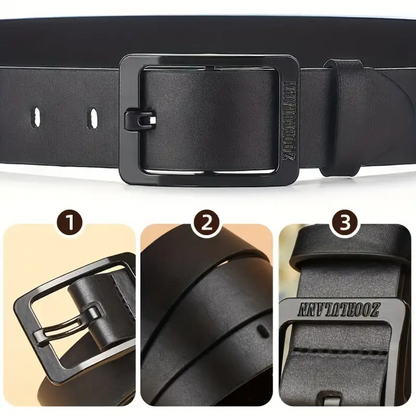 Luvon™ | Édouard – Ceinture pour Homme au Style Intemporel et au Confort Quotidien