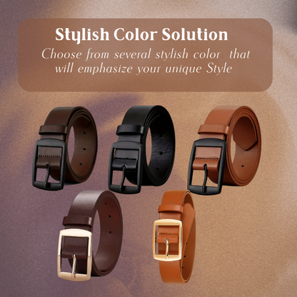 Luvon™ | David – Ceinture pour Homme à la Simplicité Intemporelle et au Charme Vintage Subtil