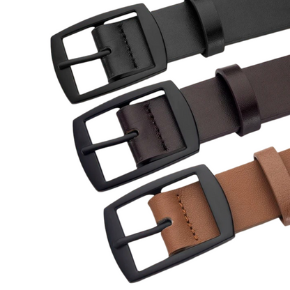 Luvon™ | David – Ceinture pour Homme à la Simplicité Intemporelle et au Charme Vintage Subtil