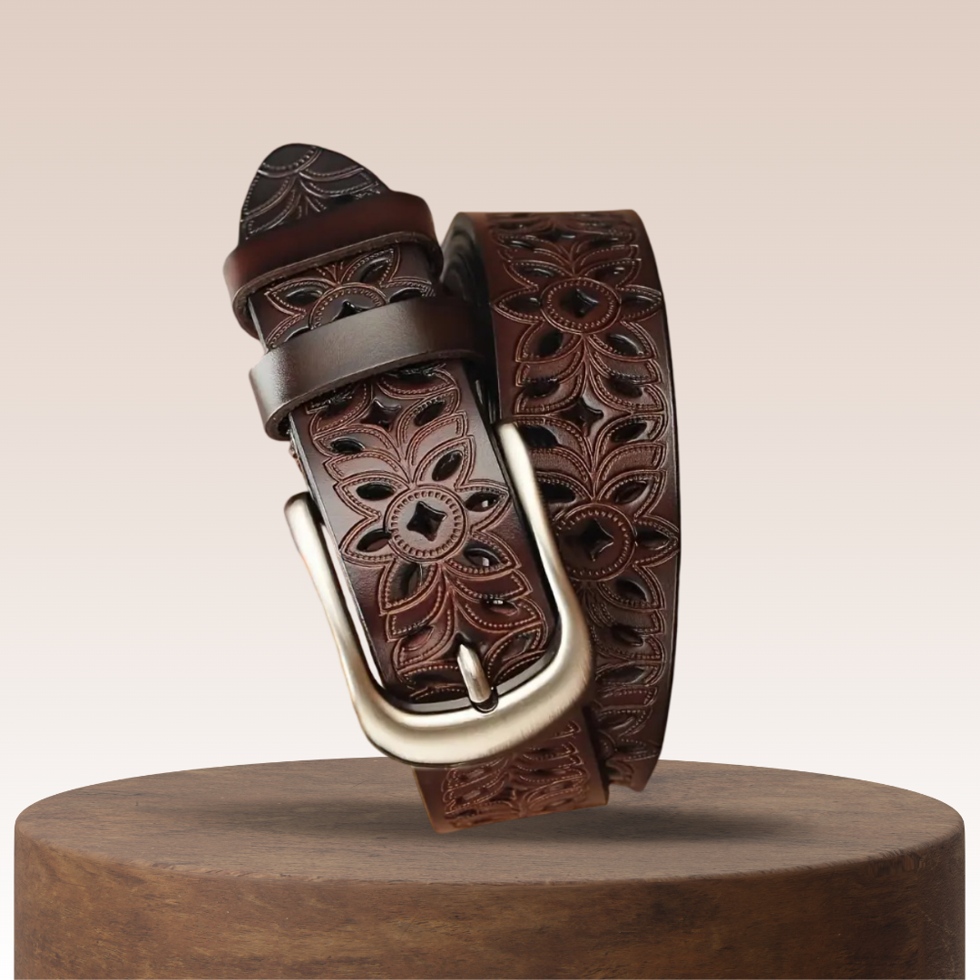 Luvon™ | Clément – Ceinture pour Homme au Style Intemporel et à la Finesse Vintage