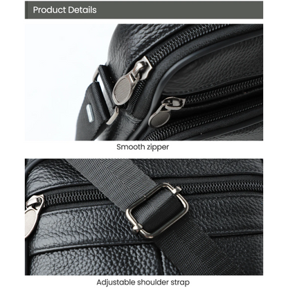 Luvon™ | Yves – Sac Bandoulière en Cuir pour Homme Élégant et Fonctionnel