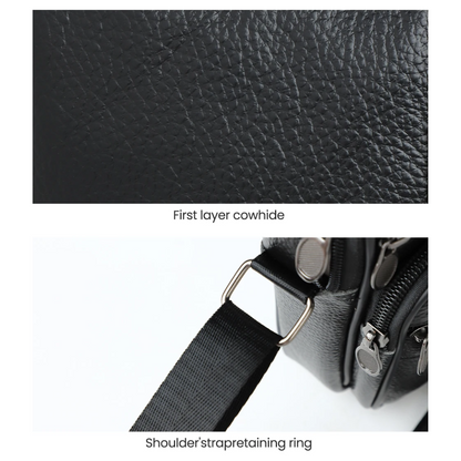 Luvon™ | Yves – Sac Bandoulière en Cuir pour Homme Élégant et Fonctionnel