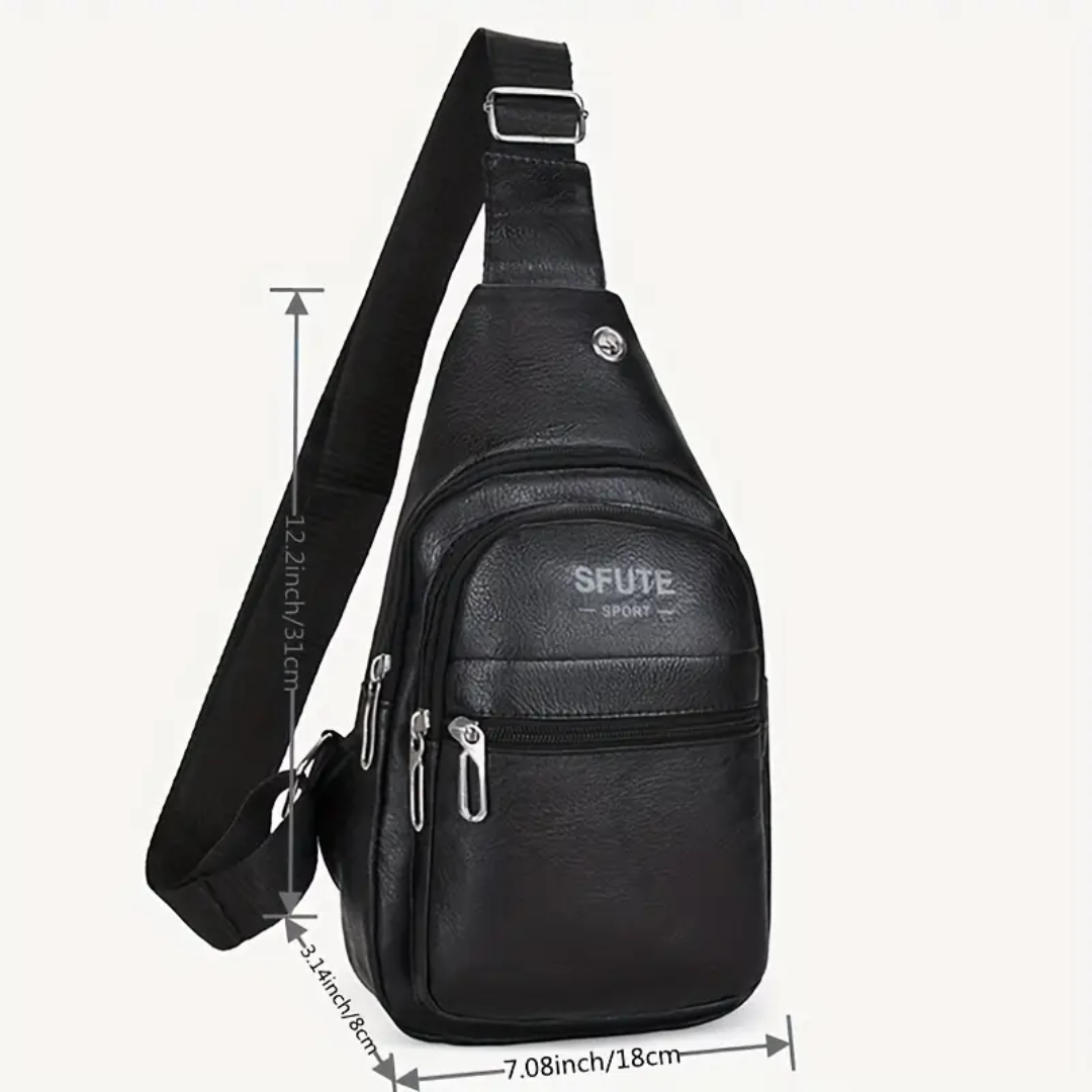 Luvon™ | Xavier – Sac bandoulière compact élégant et fonctionnel pour homme