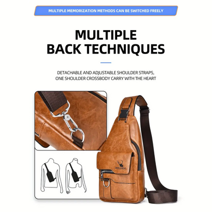 Luvon™ | Basile – Sac Bandoulière pour Homme Élégant et Fonctionnel