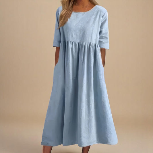 Luvon™ | Robe midi décontractée ÉLISE pour femme