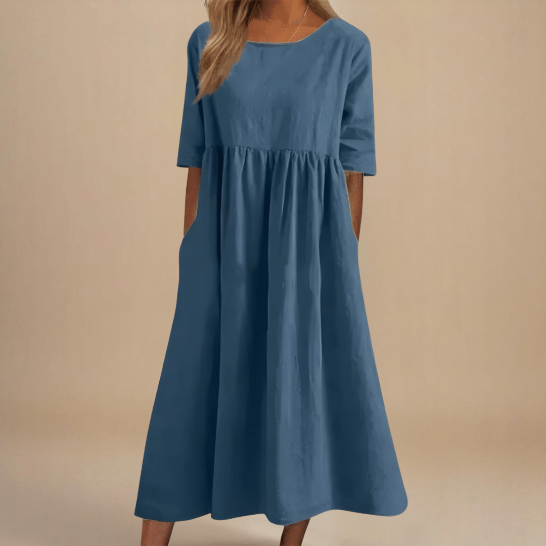 Luvon™ | Robe midi décontractée ÉLISE pour femme
