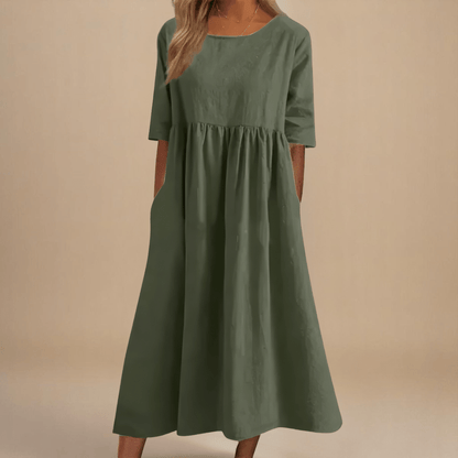 Luvon™ | Robe midi décontractée ÉLISE pour femme